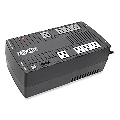 Tripp Lite AVR Series Ultra-Compact Line-Interactive UPS, USB, 8 Outlets, 550 VA, 420 J (AVR550U)