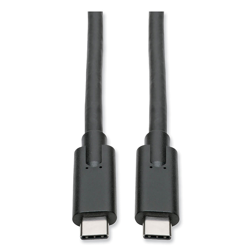 Tripp Lite USB 3.1 Gen 1 (5 Gbps) Cable, USB Type-C (USB-C) to USB Type-C (M/M), 5A, 6 ft (U4200065A)