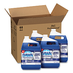 Dawn Heavy-Duty Manual Pot/Pan Dish Detergent, Original Scent, 1 gal Bottle, 4/Carton (08837)