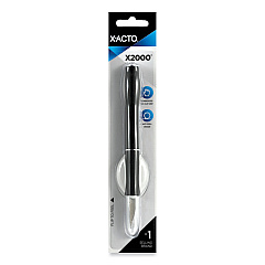 X-ACTO X2000 No-Roll Rubber Barrel Knife with #11 Replaceable Blade and Safety Cap (X3724)