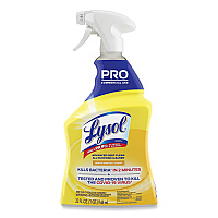 Professional LYSOL Brand Advanced Deep Clean All Purpose Cleaner, Lemon Breeze, 32 oz Trigger Spray Bottle (00351EA)