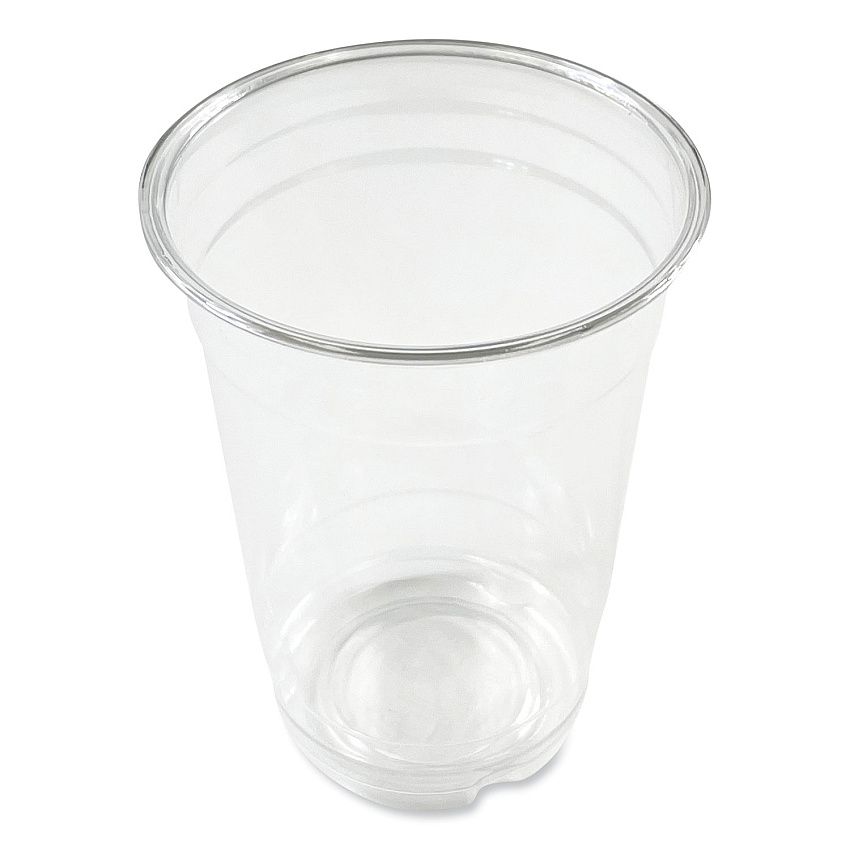 Boardwalk Clear Plastic PET Cups, 14 oz, 50/Bag, 20 Bags/Carton (BWKPET14)