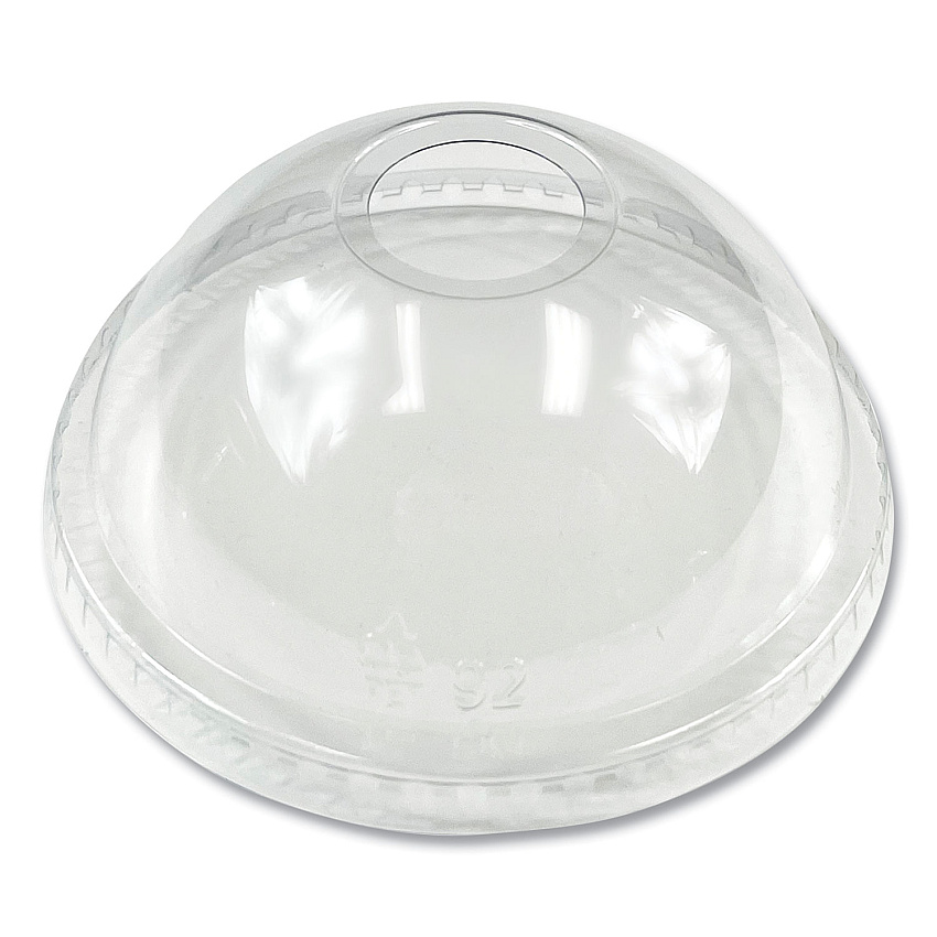 Boardwalk PET Cold Cup Dome Lids, Fits 9 oz Squat/12 oz PET Cups, Clear, 1,000/Carton (BWKPET912DOME)