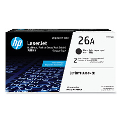 HP 26A Black Dual Toner Cartridge (CF226AD)