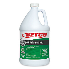 Betco GE Fight Bac RTU Disinfectant, Fresh Scent, 1 gal Bottle (3900400EA)