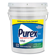 Purex Dry Detergent, Fresh Spring Waters, Powder, 15.6 lb. Pail g Waters (06355)
