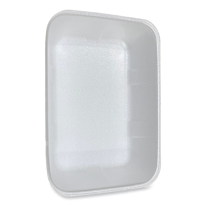 GEN Meat Trays, #20K, 12 x 8.7 x 2.45, White, 125/Carton (GEN20KWH)