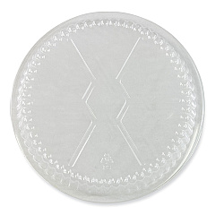 Boardwalk Round Aluminum To-Go Container Lids, Dome Lid, 7", Clear, Plastic, 500/Carton (BWKROUND7CLID)