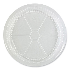 Boardwalk Round Aluminum To-Go Container Lids, Dome Lid, 9", Clear, Plastic, 500/Carton (BWKROUND9CLID)