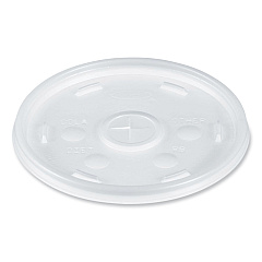 Dart Cold Cup Lids, Fits 32 oz Cups, Translucent, 100/Sleeve, 10 Sleeves/Carton (20SL)