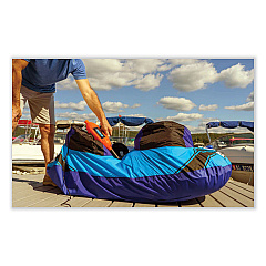 Metrovac MagicAir Electric Inflator/Deflator, 43.3 cu ft/min, 2.2 psi, 0.75 hp Motor, 110-120 V AC (109109105)