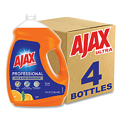 Ajax Dish Detergent, Orange Scent, 145 oz Bottle, 4/Carton (61034313CT)