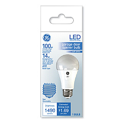 LED Soft White A19 Garage Door Opener Bulb, 14 W (93116005)