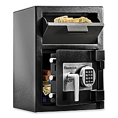 Sentry Safe Digital Depository Safe, Large, 0.94 cu ft, 14w x 15.6d x 20h, Black (DH074E)