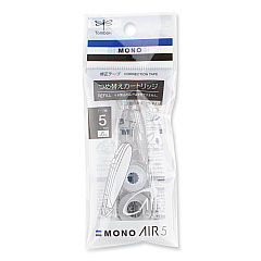 Tombow MONO Air Pen-Type Correction Tape, Refill, Clear Applicator, 0.19" x 236" (68697)