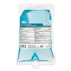 Betco Clario Alcohol Free Foaming Hand Sanitizer, 1,000 mL Bag, Fresh, 6/Carton (7522900)