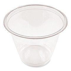 Boardwalk Clear Plastic PET Cups, 9 oz, 50/Pack (BWKPET9SPK)
