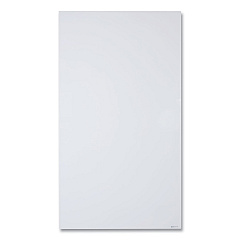 Quartet InvisaMount Vertical Magnetic Glass Dry-Erase Boards, 48 x 85, White Surface (Q014885IMW)