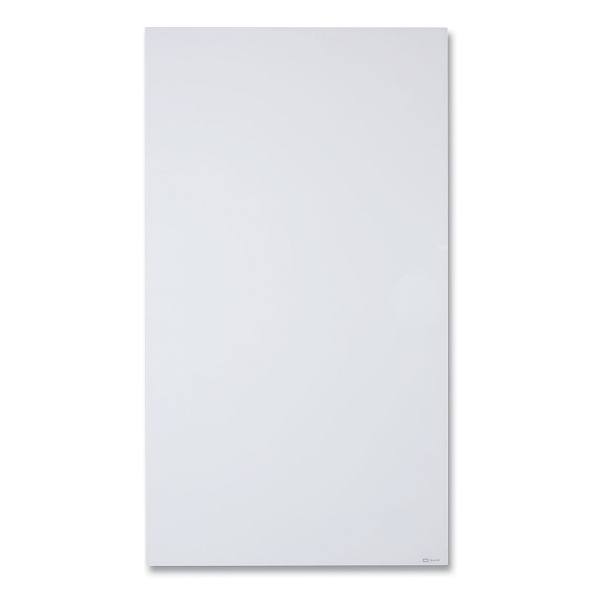 Quartet InvisaMount Vertical Magnetic Glass Dry-Erase Boards, 48 x 85, White Surface (Q014885IMW)