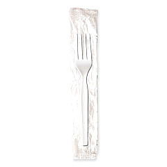 Dixie Mediumweight Polypropylene Cutlery, Forks, White, 1,000/Carton (FM23C7)