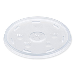 Dart Lids for Foam Cups and Containers, Fits 32 oz, 44 oz, 60 oz Cups, Translucent, 1,000/Carton (32SL1)