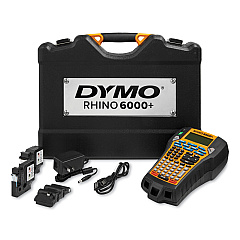 DYMO Rhino 6000+ Industrial Label Maker with Carry Case, 0.4"/s Print Speed, 5.4 x 2.5 x 9.7 (2122499)