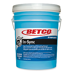 Betco Symplicity In-Sync Hand Dishwashing Detergent, Fresh Ozonic Scent, 5 gal Pail (18510500)