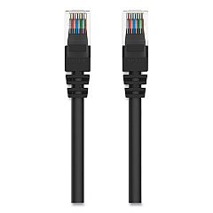 Belkin CAT6 UTP Computer Patch Cable, RJ45 Connectors, 10 ft, Black (A3L98010BLKS)