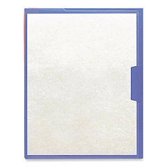 Smead Organized Up Poly Opaque Project Jackets, Letter Size, Assorted Colors, 5/Pack (85740)