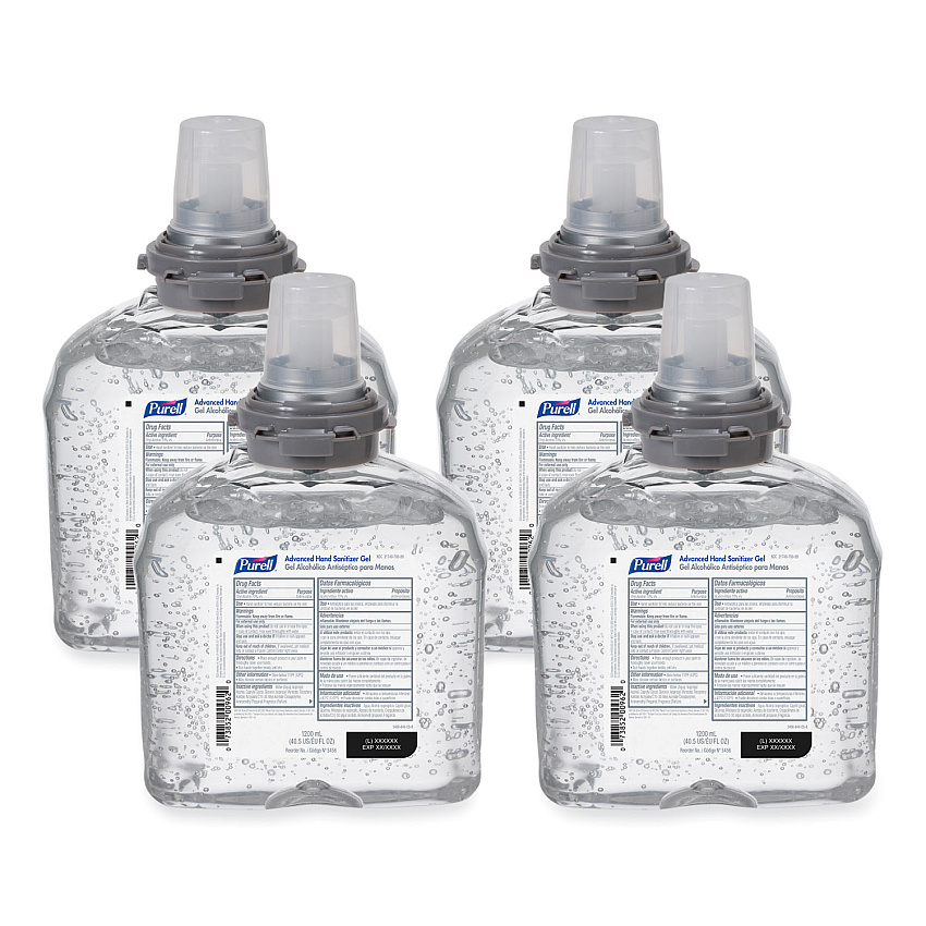 PURELL Advanced TFX Refill Instant Gel Hand Sanitizer, 1,200 mL (545604CT)