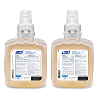 PURELL Healthy Soap 2.0% CHG Antimicrobial Foam for CS8 Dispensers, Fragrance-Free, 1,200 mL, 2/Carton (788102)