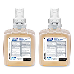 PURELL Healthy Soap 2.0% CHG Antimicrobial Foam for CS8 Dispensers, Fragrance-Free, 1,200 mL, 2/Carton (788102)