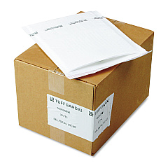 Sealed Air Jiffy TuffGard Self-Seal Cushioned Mailer, #2, Barrier Bubble Lining, Self-Adhesive Closure, 8.5 x 12, White, 25/Carton (37713)