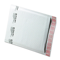 Sealed Air Jiffylite Self-Seal Bubble Mailer, #2, Barrier Bubble Lining, Self-Adhesive Closure, 8.5 x 12, White, 100/Carton (39258)