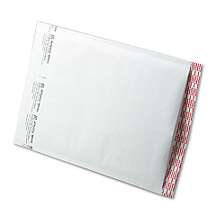 Sealed Air Jiffylite Self-Seal Bubble Mailer, #4, Barrier Bubble Lining, Self-Adhesive Closure, 9.5 x 14.5, White, 100/Carton (39260)
