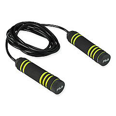 FILA Easy Adjust Speed Rope, 9 ft, Black (562617)