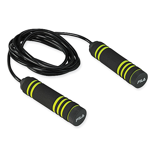 FILA Easy Adjust Speed Rope, 9 ft, Black (562617)