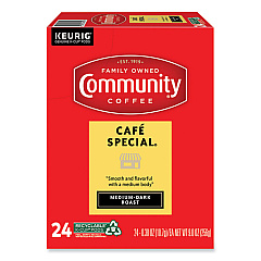 Community Coffee Cafe Special K-Cup, 24/Box (5000374325)