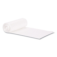Heritage Eco Blend Max Can Liners, 23 gal, 0.8 mil, 28" x 45", Clear, 25 Bags/Roll, 10 Rolls/Carton (L5645TCER1)