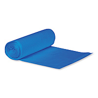 Heritage Eco Blend Max Can Liners, 33 gal, 0.8 mil, 33" x 39", Blue, 25 Bags/Roll, 8 Rolls/Carton (L6639TXER1)