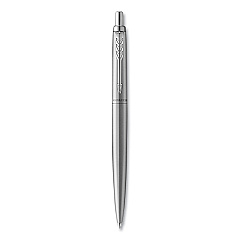 Parker Jotter XL Retractable Ballpoint Pen, Medium Point, Blue Ink, Stainless Steel Barrel (2122760)