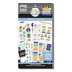 The Happy Planner me and my BIG ideas Stickers, Booklist Theme, 680 Stickers (PPSV1933048)