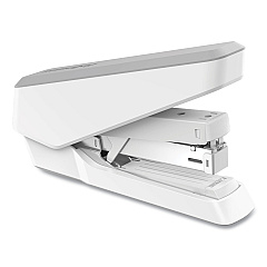 Fellowes LX870 EasyPress Stapler, 40-Sheet Capacity, Gray/White (5014501)