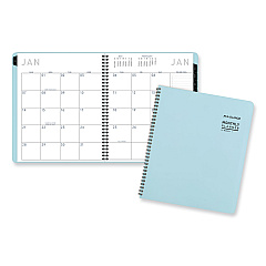 AT-A-GLANCE Contemporary Lite Monthly Planner, 11 x 9.5, Light Blue Cover, 12-Month (Jan to Dec): 2025 (7026XL38)