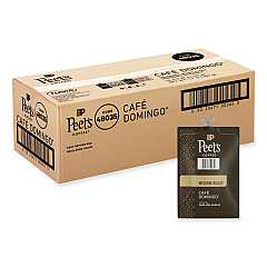 Peet's Coffee & Tea FLAVIA Ground Coffee Freshpacks, Cafe  Domingo Blend, 0.35 oz Freshpack, 76/Carton (LPC00262)