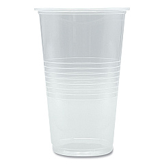 Boardwalk Translucent Plastic Cold Cups, 20 oz, Clear, 1,000/Carton (BWKTRANSCUP20CT)
