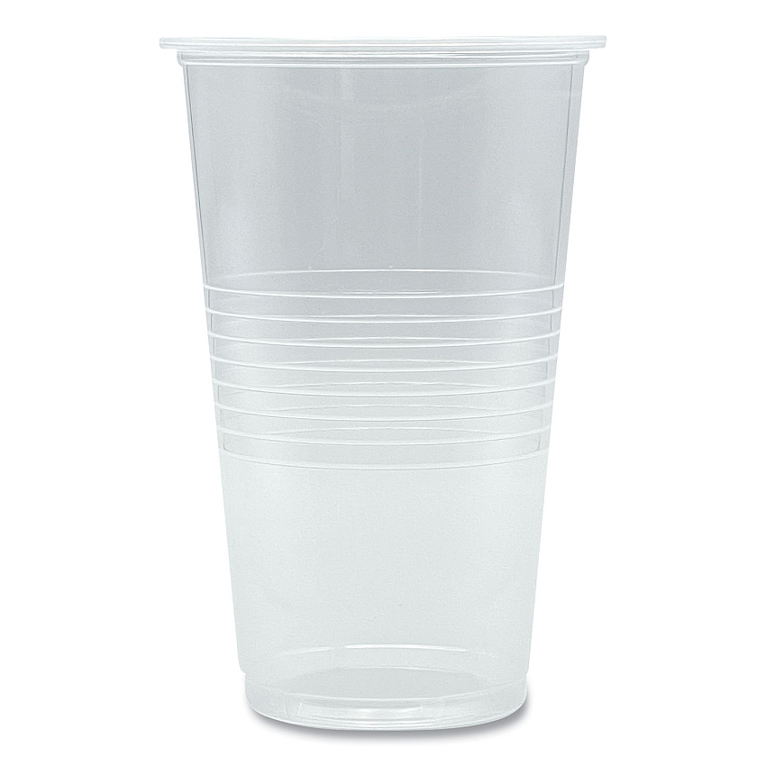 Boardwalk Translucent Plastic Cold Cups, 20 oz, Clear, 1,000/Carton (BWKTRANSCUP20CT)