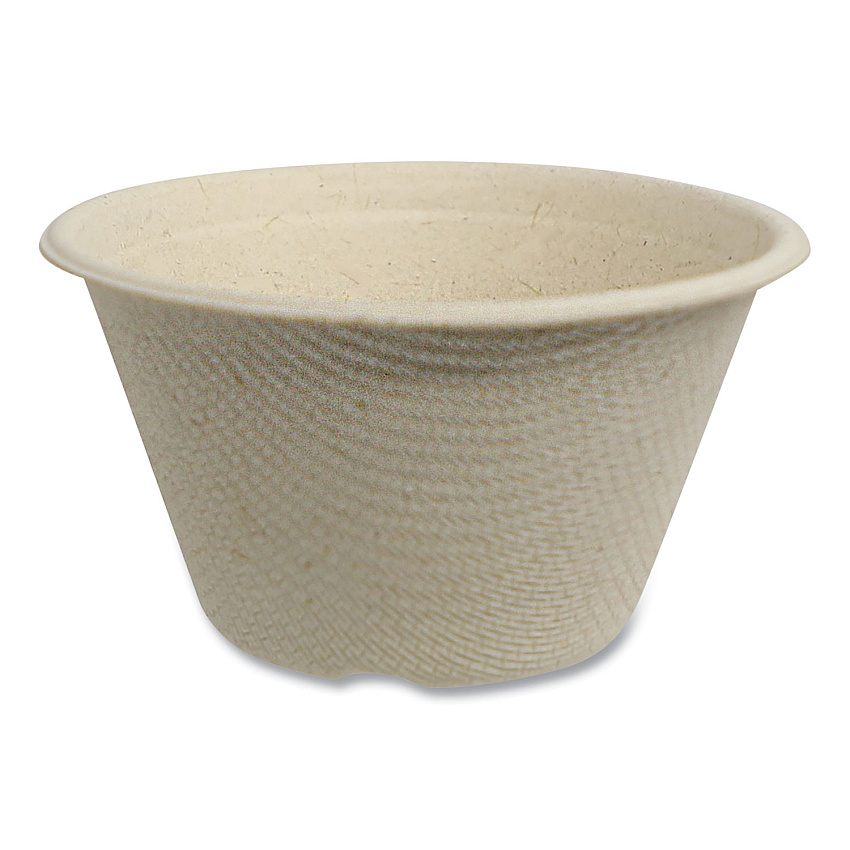 World Centric Fiber Cups, 2 oz, 2.42 Diameter x 1.36"h, Natural, Paper, 2,000/Carton (CUSC2NLFP)