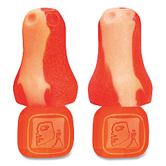 Howard Leight TrustFit Plus Reusable Bell Shaped Uncorded Foam Earplugs, Uncorded, One Size Fits Most, 31 dB NRR, Orange, 1,000/Carton (TFPLUS1)
