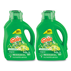 Liquid Laundry Detergent, Gain Original Scent, 88 oz Pour Bottle, 4/Carton (09210)